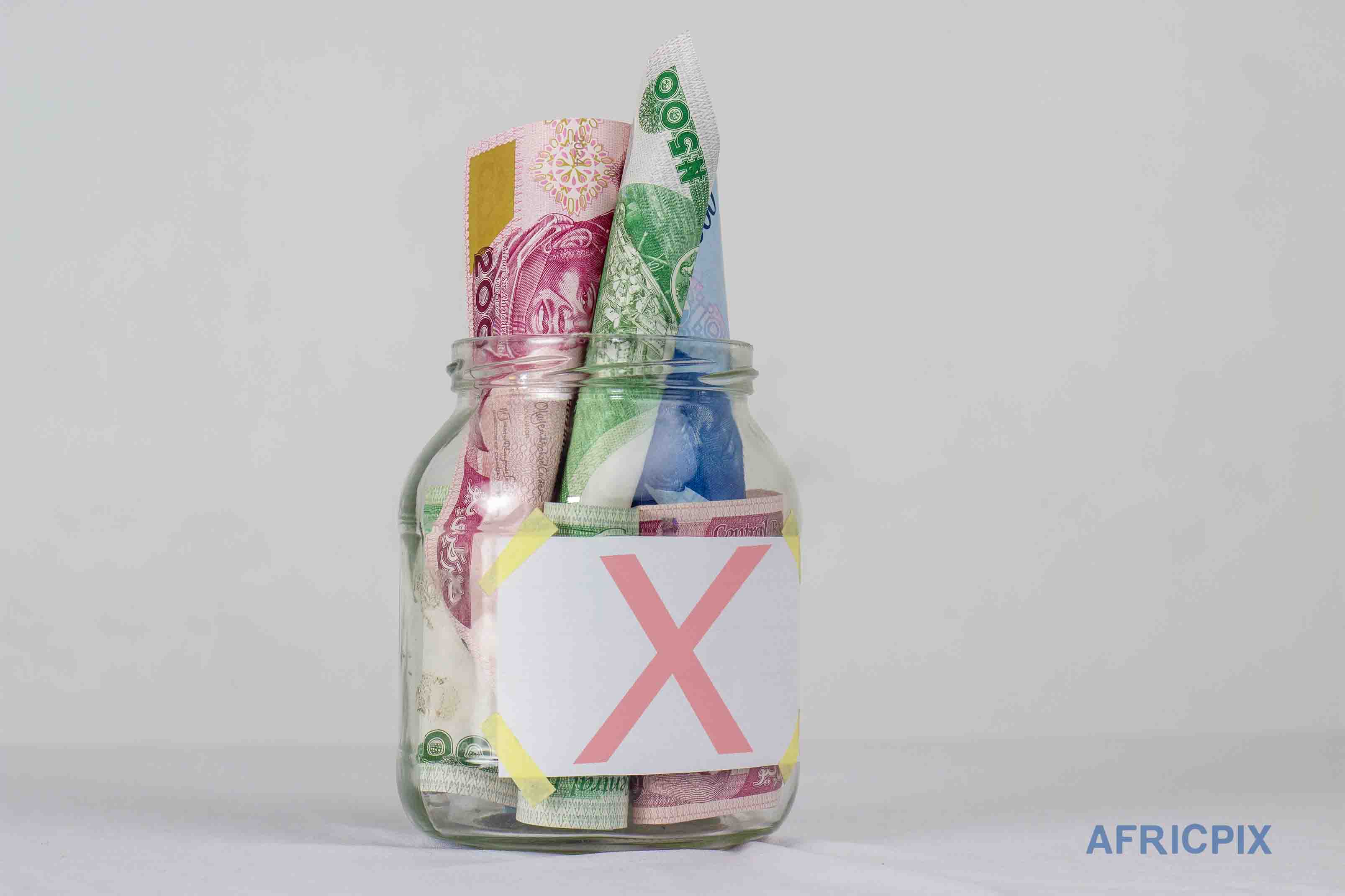 Money Jar Front View